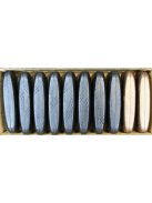 10db-os szemüvegtok csomag vegyes 2 szín / hullámvonal