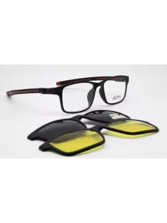   Napszemüveg előtét optikai keretre (Clip-On) PYTHON PY2503A-C3 (PYT1277-C3)