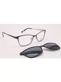   Szemüvegkeret Alkatrész - Napszemüveg előtét (Clip-On) PYTHON HG5507-C4 (PYT1601-C4)