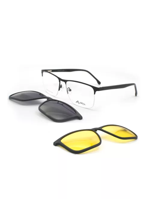 Szemüvegkeret + Clip-On PYTHON 9899-C1 (PYT2073-C1)