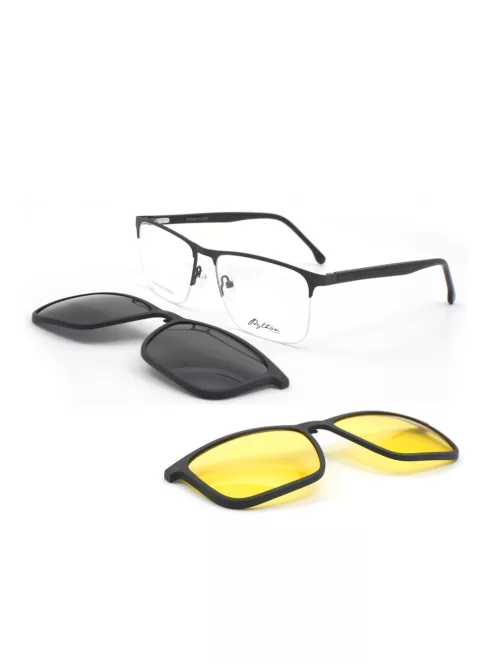 Szemüvegkeret + Clip-On PYTHON 9899-C2 (PYT2073-C2)