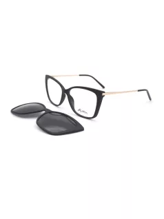 Szemüvegkeret + Clip-On PYTHON 957-C1 (PYT2205-C1)