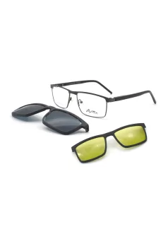 Szemüvegkeret + Clip-On PYTHON 6861-C2 (PYT2547-C2)