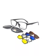 Szemüvegkeret + Clip-On PYTHON 2215A-C1 (PYT2552-C1)