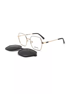 Szemüvegkeret + Clip-On PYTHON YL3605-C1 (PYT2604-C1)