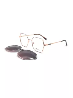 Szemüvegkeret + Clip-On PYTHON YL3605-C3 (PYT2604-C3)