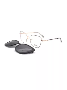 Szemüvegkeret + Clip-On PYTHON HG6076-C2 (PYT2742-C2)